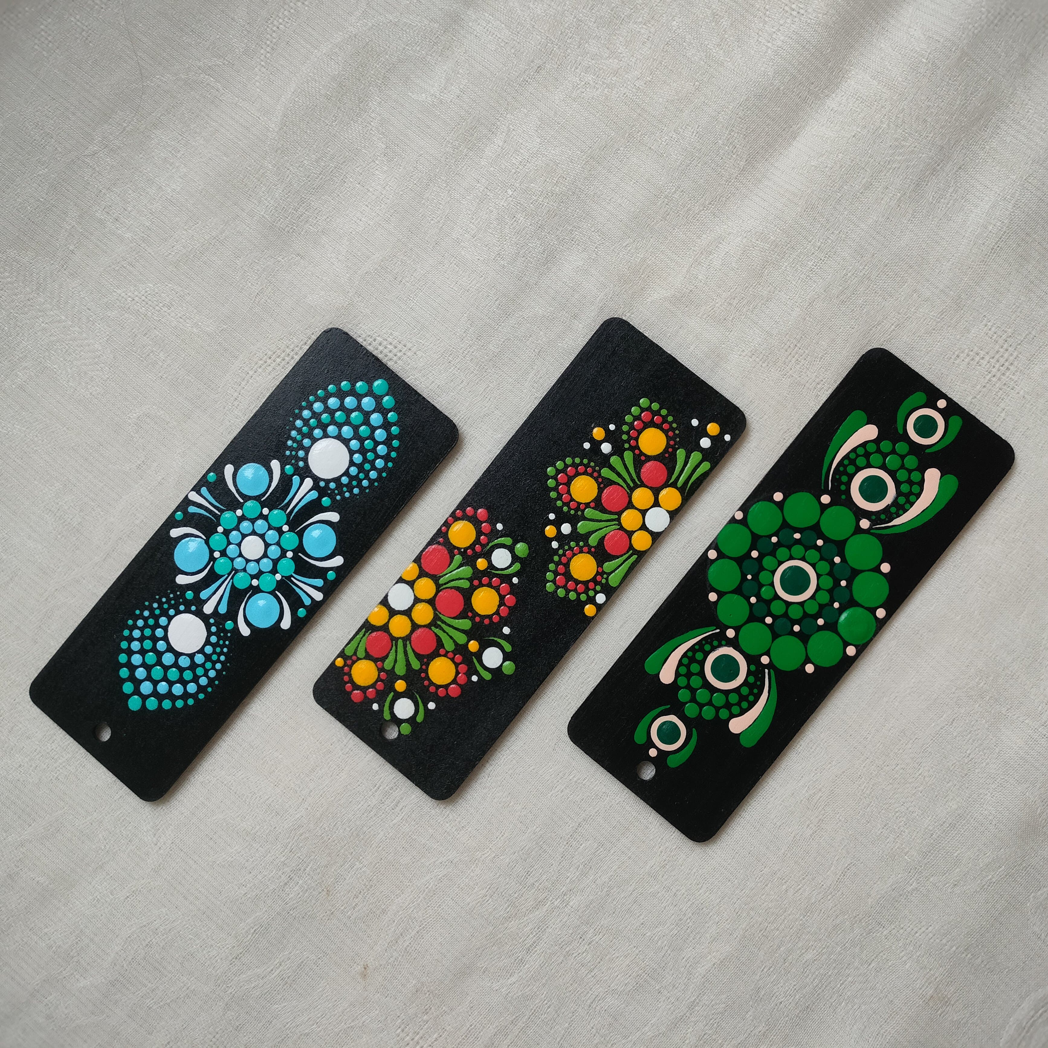 Dot Mandala Bookmarks