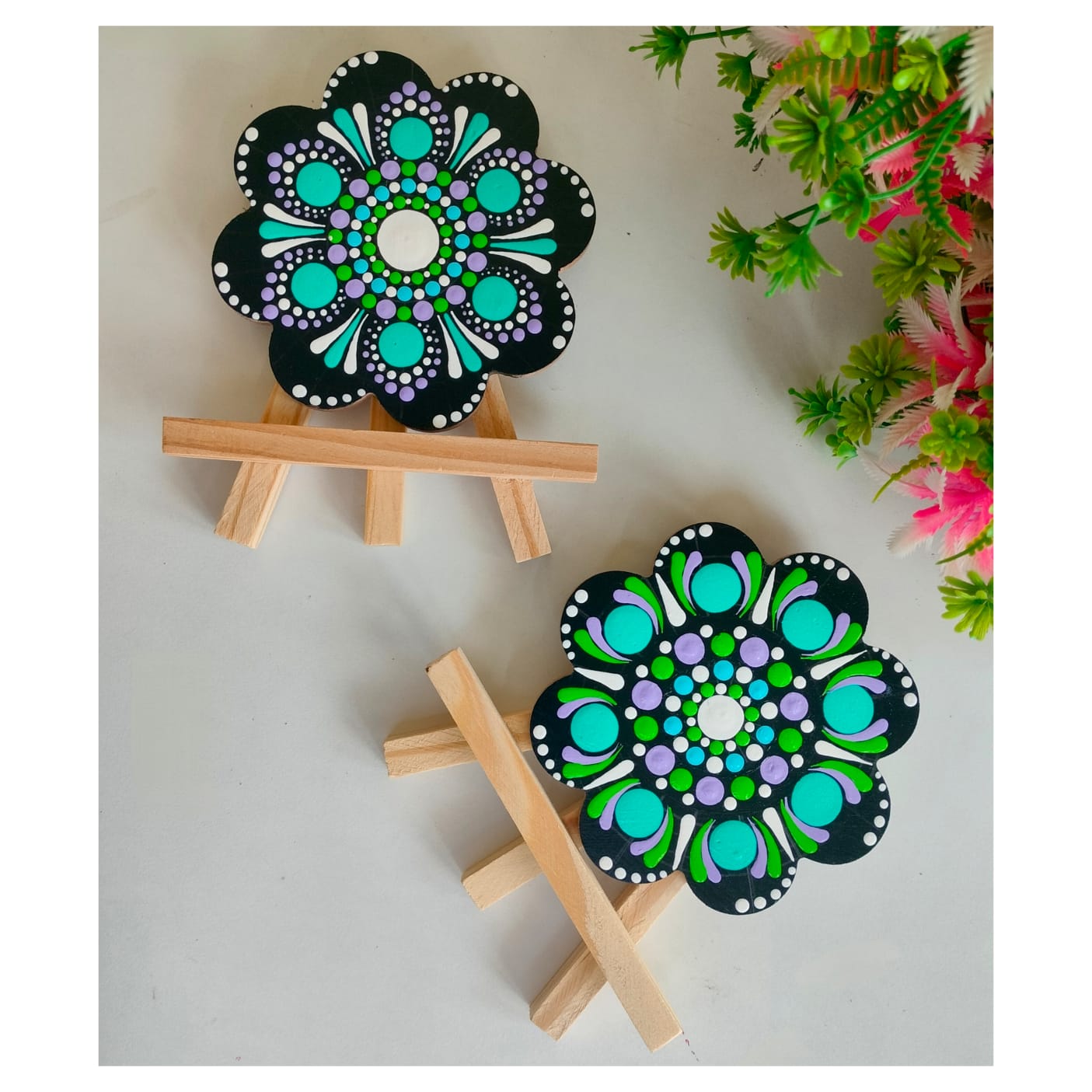 Dot Mandala Coaster
