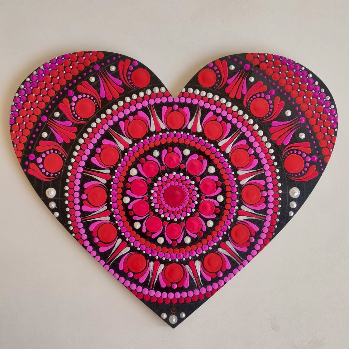Dot Mandala Heart
