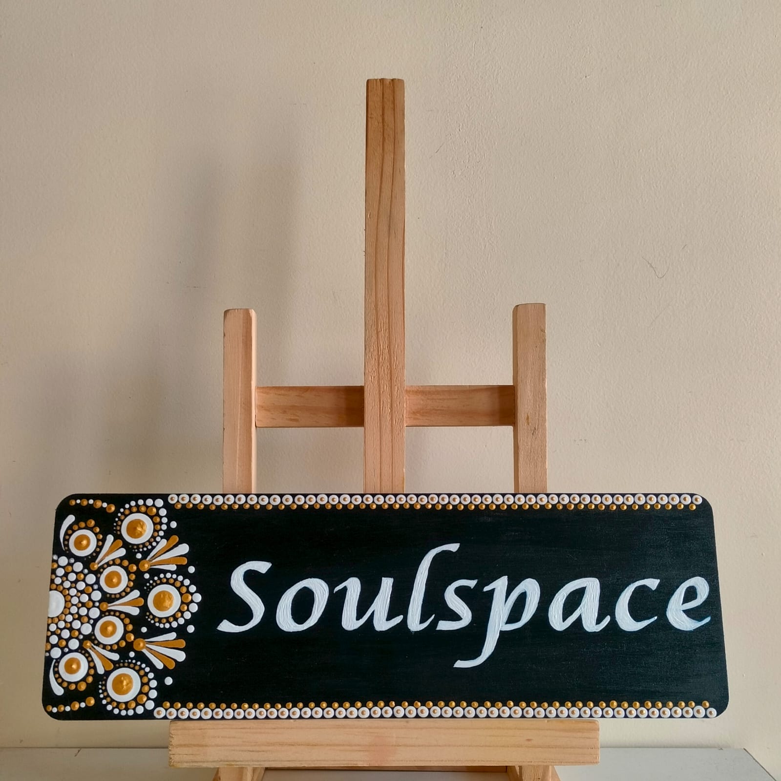 Dot Mandala Nameplate